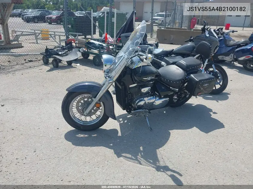2011 Suzuki Vl800 VIN: JS1VS55A4B2100182 Lot: 45590929