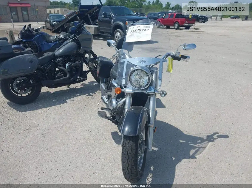 2011 Suzuki Vl800 VIN: JS1VS55A4B2100182 Lot: 45590929