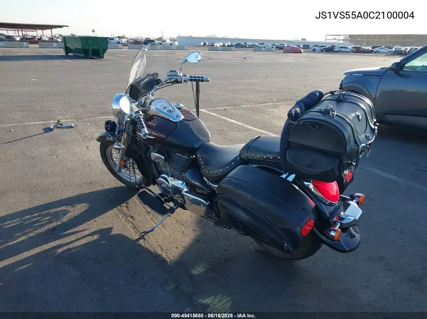 2012 Suzuki Vl800 T VIN: JS1VS55A0C2100004 Lot: 45415650