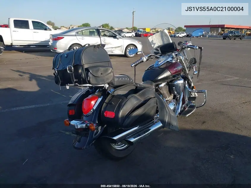 2012 Suzuki Vl800 T VIN: JS1VS55A0C2100004 Lot: 45415650