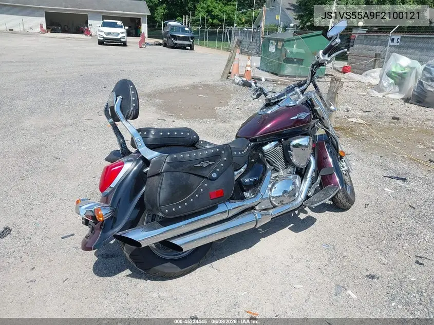 2015 Suzuki Vl800 VIN: JS1VS55A9F2100121 Lot: 45234445