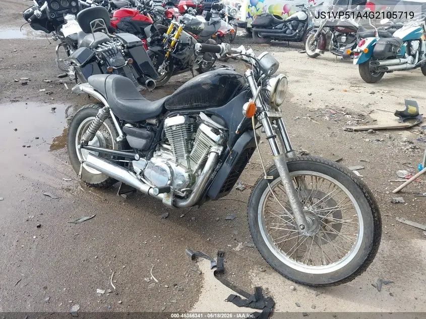 1986 Suzuki Vs700 VIN: JS1VP51A4G2105719 Lot: 45366341