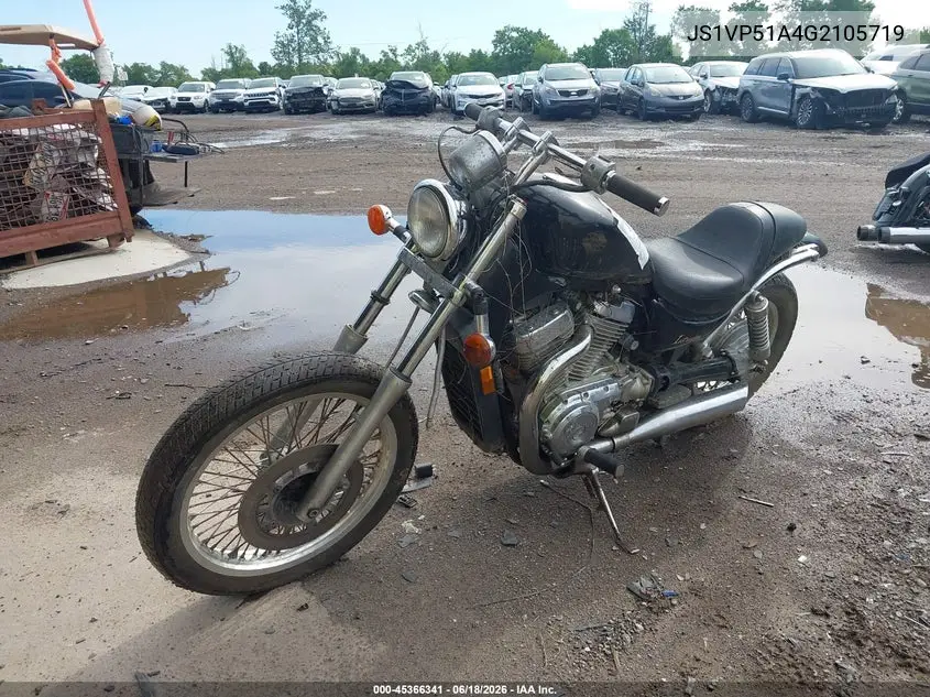 1986 Suzuki Vs700 VIN: JS1VP51A4G2105719 Lot: 45366341