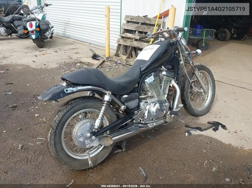 1986 Suzuki Vs700 VIN: JS1VP51A4G2105719 Lot: 45366341