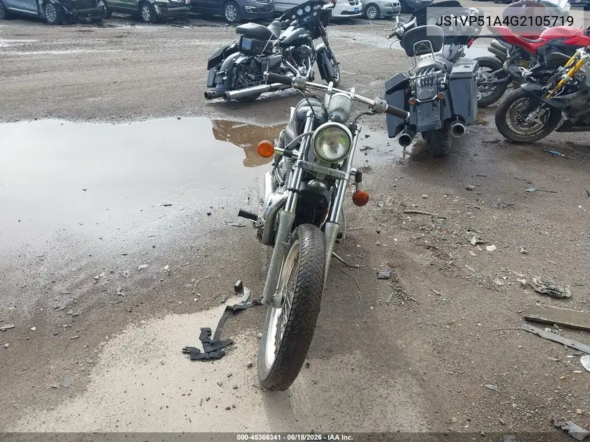 1986 Suzuki Vs700 VIN: JS1VP51A4G2105719 Lot: 45366341