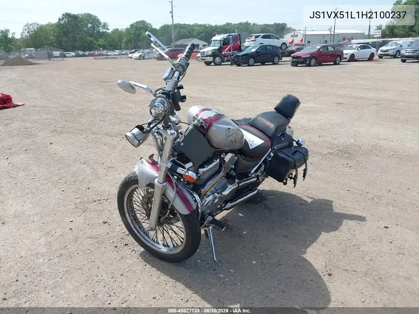 1987 Suzuki Vs1400 Glp/Glf VIN: JS1VX51L1H2100237 Lot: 45527135