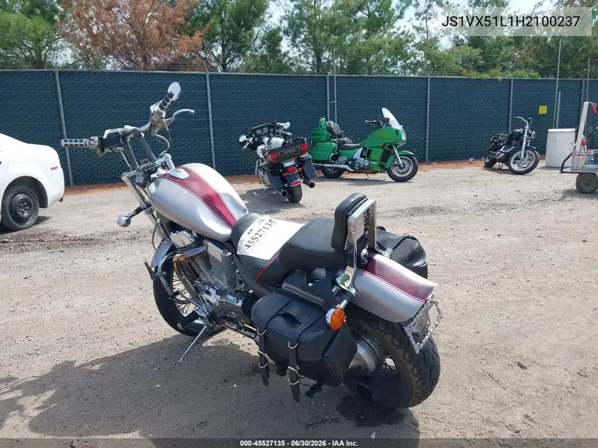 1987 Suzuki Vs1400 Glp/Glf VIN: JS1VX51L1H2100237 Lot: 45527135