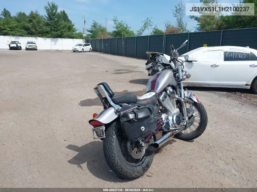 1987 Suzuki Vs1400 Glp/Glf VIN: JS1VX51L1H2100237 Lot: 45527135