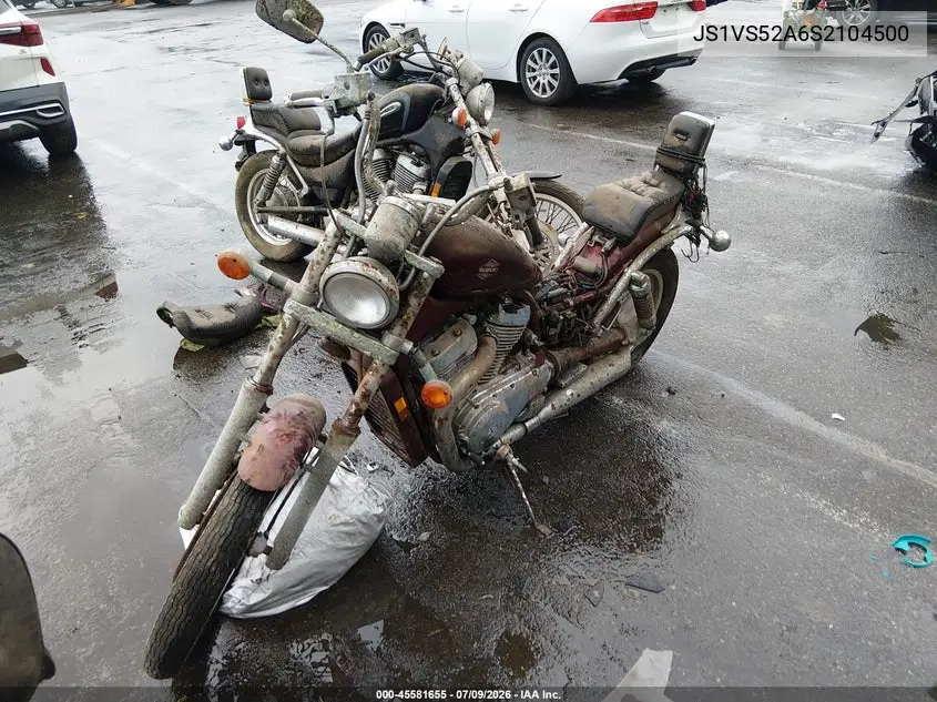 1995 Suzuki Vs800 Glp VIN: JS1VS52A6S2104500 Lot: 45581655