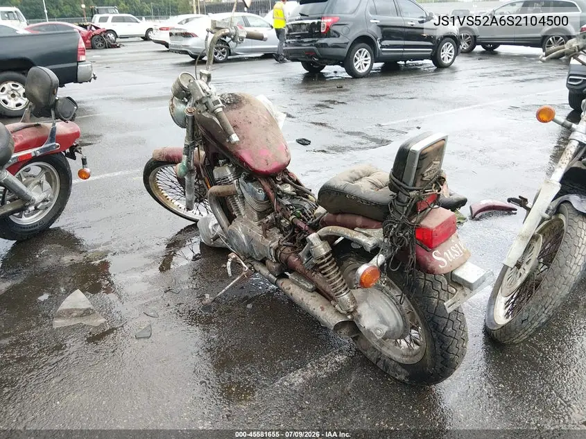 1995 Suzuki Vs800 Glp VIN: JS1VS52A6S2104500 Lot: 45581655