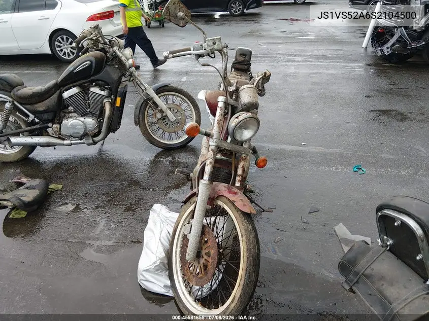 1995 Suzuki Vs800 Glp VIN: JS1VS52A6S2104500 Lot: 45581655