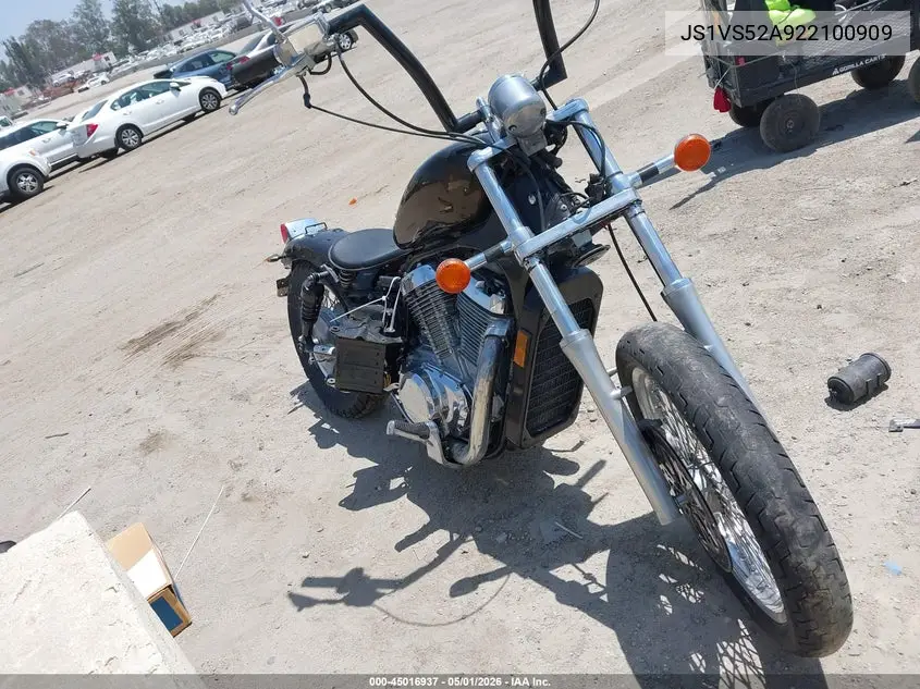 2002 Suzuki Vs800 Glp VIN: JS1VS52A922100909 Lot: 45016937