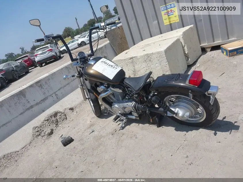 2002 Suzuki Vs800 Glp VIN: JS1VS52A922100909 Lot: 45016937