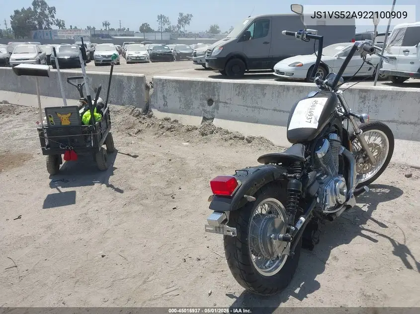 2002 Suzuki Vs800 Glp VIN: JS1VS52A922100909 Lot: 45016937