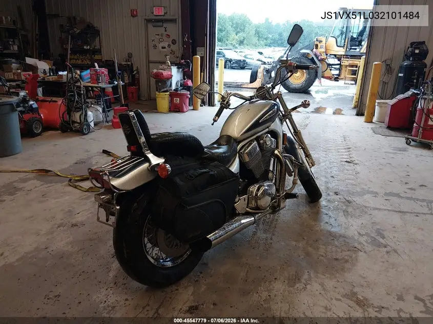 2003 Suzuki Vs1400 Glp VIN: JS1VX51L032101484 Lot: 45547779
