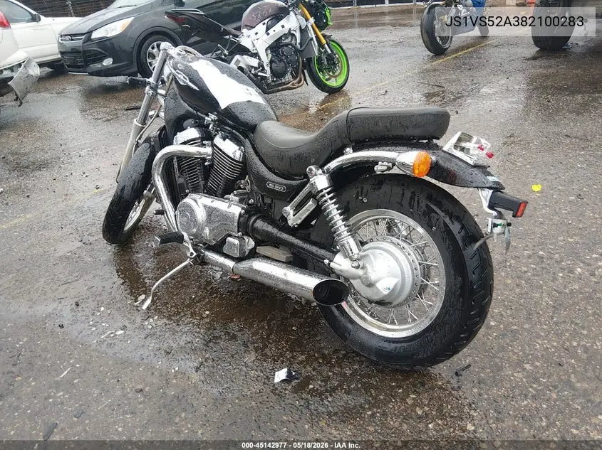 2008 Suzuki Vs800 VIN: JS1VS52A382100283 Lot: 45142977