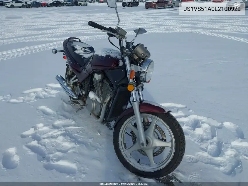 JS1VS51A0L2100929 1990 Suzuki Vx800