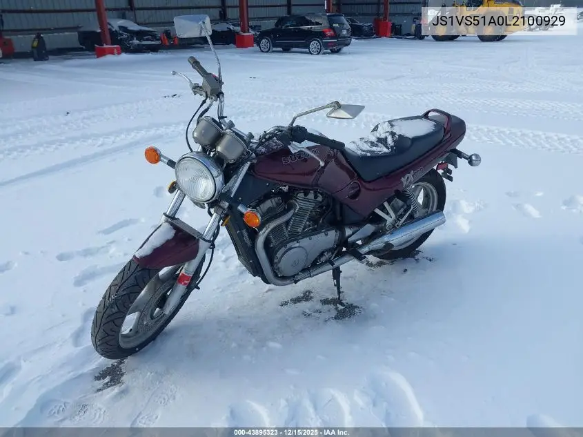 JS1VS51A0L2100929 1990 Suzuki Vx800