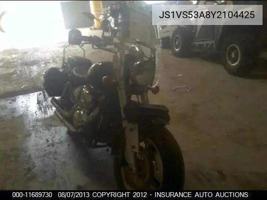 2000 Suzuki Vz800 VIN: JS1VS53A8Y2104425 Lot: 11689730