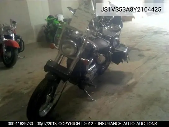 2000 Suzuki Vz800 VIN: JS1VS53A8Y2104425 Lot: 11689730
