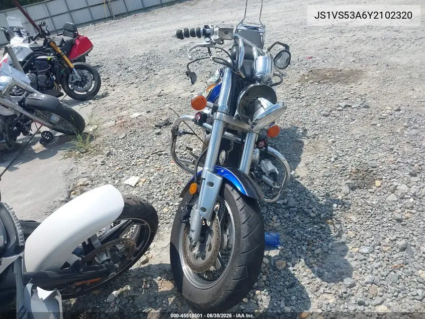 2000 Suzuki Vz800 VIN: JS1VS53A6Y2102320 Lot: 45518501