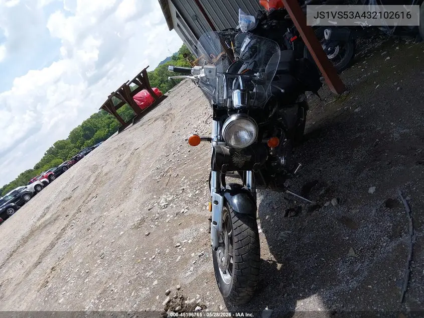 2003 Suzuki Vz800 VIN: JS1VS53A432102616 Lot: 45196765