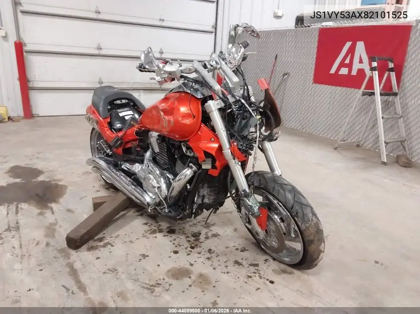 2008 Suzuki Vzr1800 VIN: JS1VY53AX82101525 Lot: 44059500