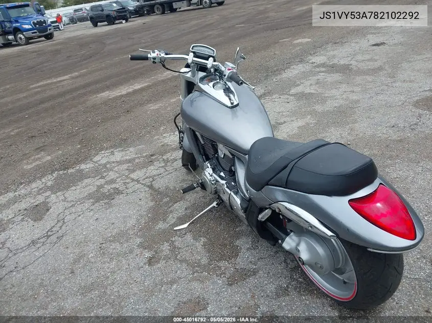 2008 Suzuki Vzr1800 VIN: JS1VY53A782102292 Lot: 45016792