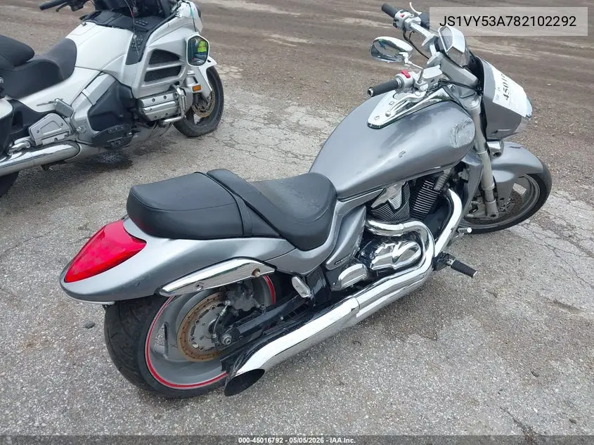 2008 Suzuki Vzr1800 VIN: JS1VY53A782102292 Lot: 45016792