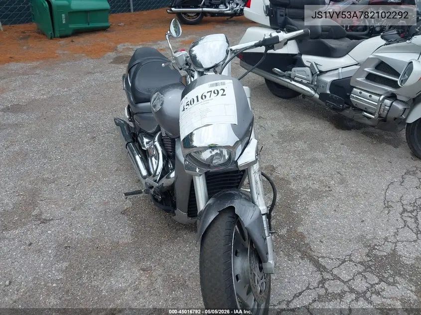2008 Suzuki Vzr1800 VIN: JS1VY53A782102292 Lot: 45016792
