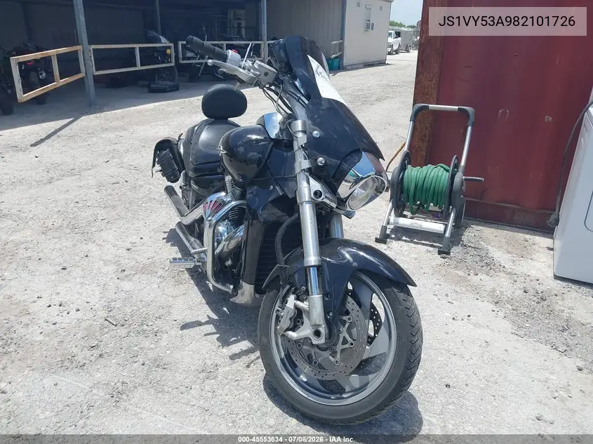 2008 Suzuki Vzr1800 VIN: JS1VY53A982101726 Lot: 45553634