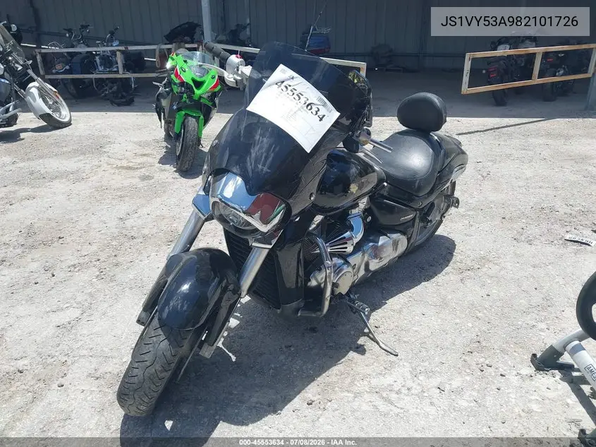 2008 Suzuki Vzr1800 VIN: JS1VY53A982101726 Lot: 45553634