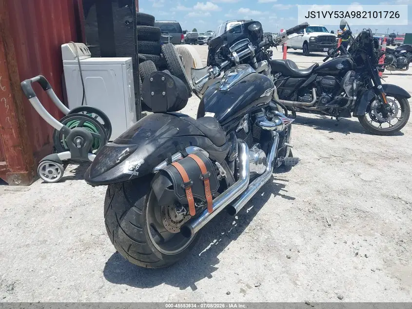 2008 Suzuki Vzr1800 VIN: JS1VY53A982101726 Lot: 45553634