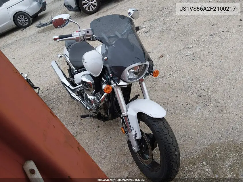 2015 Suzuki Vz800 VIN: JS1VS56A2F2100217 Lot: 45447351