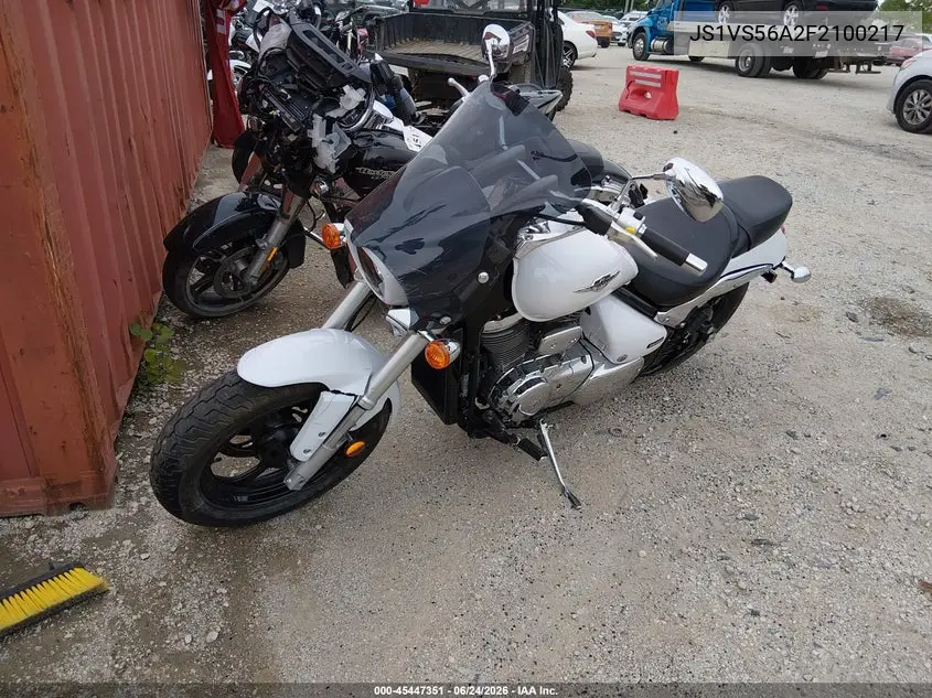 2015 Suzuki Vz800 VIN: JS1VS56A2F2100217 Lot: 45447351
