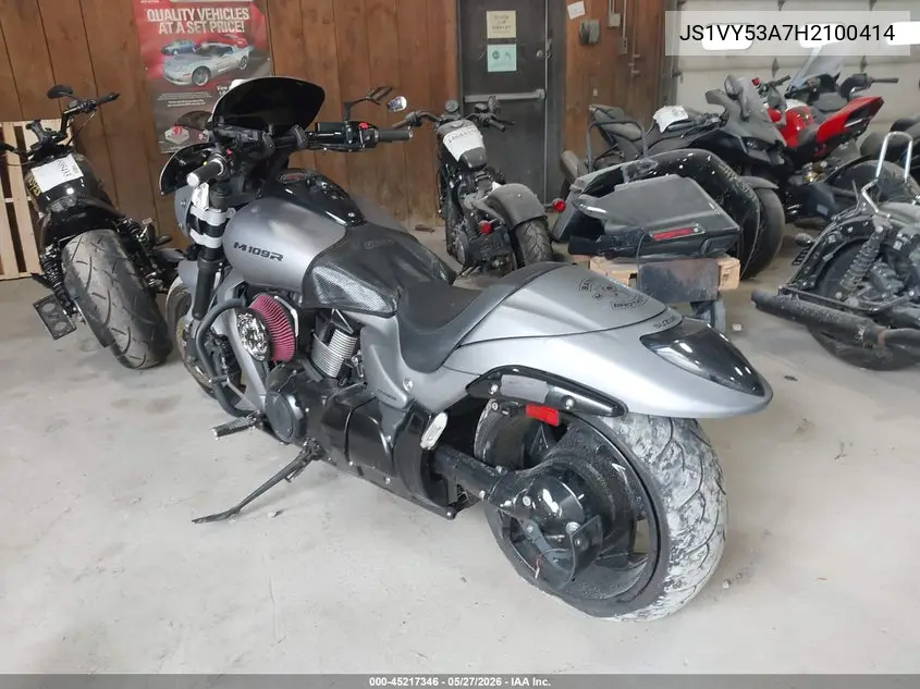 2017 Suzuki Vzr1800 VIN: JS1VY53A7H2100414 Lot: 45217346