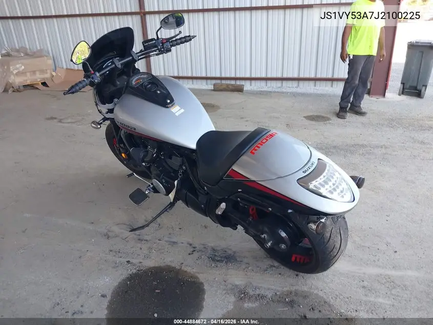 2018 Suzuki Vzr1800 VIN: JS1VY53A7J2100225 Lot: 44884672