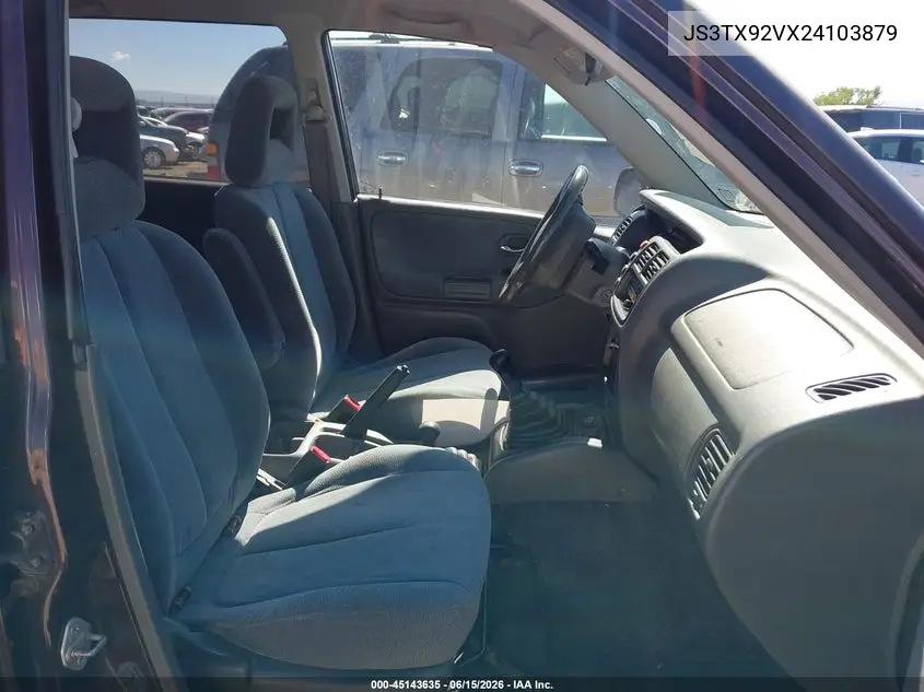 2002 Suzuki Xl-7 Limited/Plus/Standard/Touring VIN: JS3TX92VX24103879 Lot: 45143635