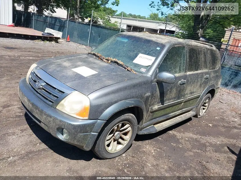 2004 Suzuki Xl-7 Ex/Lx VIN: JS3TX92V644109262 Lot: 45225949