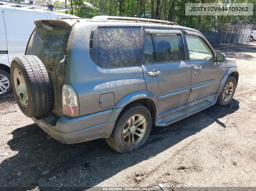 2004 Suzuki Xl-7 Ex/Lx VIN: JS3TX92V644109262 Lot: 45225949