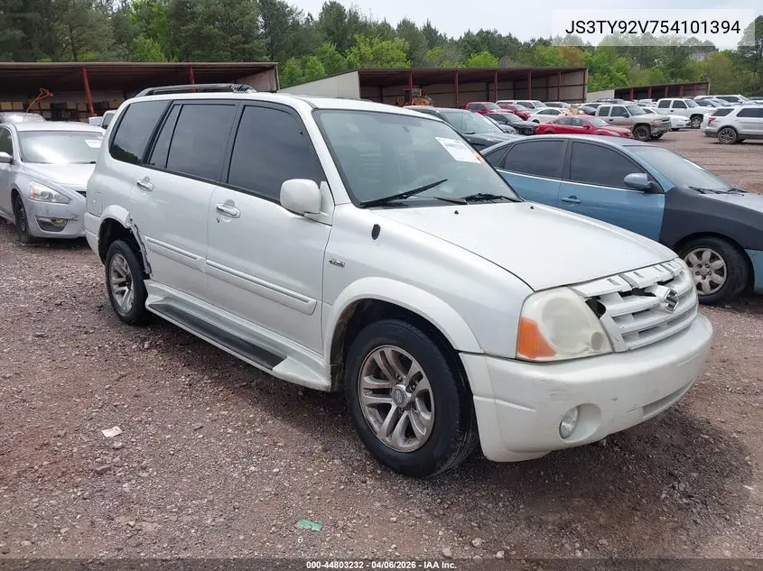 2005 Suzuki Xl-7 Ex/Lx VIN: JS3TY92V754101394 Lot: 44803232