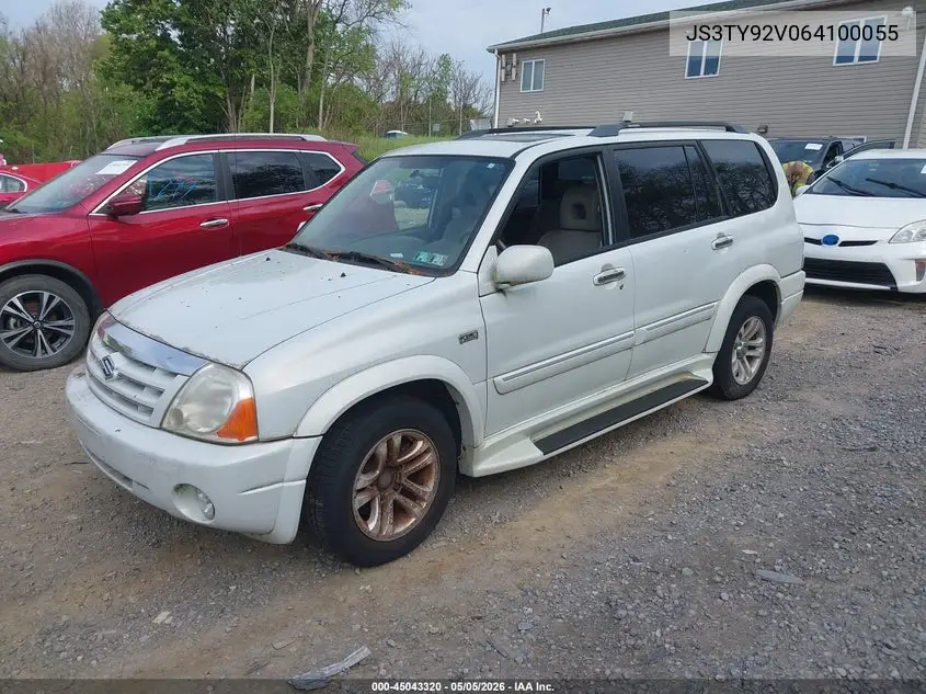 2006 Suzuki Xl-7 Premium VIN: JS3TY92V064100055 Lot: 45043320