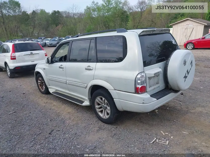 2006 Suzuki Xl-7 Premium VIN: JS3TY92V064100055 Lot: 45043320