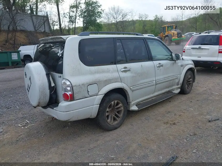 2006 Suzuki Xl-7 Premium VIN: JS3TY92V064100055 Lot: 45043320