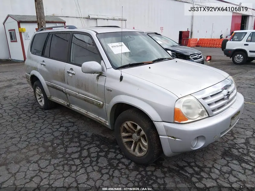 2006 Suzuki Xl-7 Premium VIN: JS3TX92VX64106819 Lot: 45626405