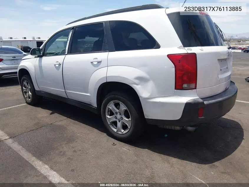 2008 Suzuki Xl7 VIN: 2S3DB317X76113885 Lot: 45292324
