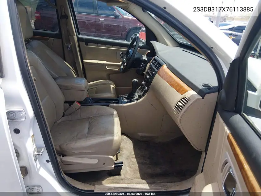 2008 Suzuki Xl7 VIN: 2S3DB317X76113885 Lot: 45292324