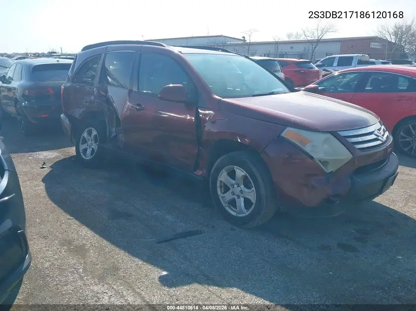 2008 Suzuki Xl7 Premium VIN: 2S3DB217186120168 Lot: 44810614