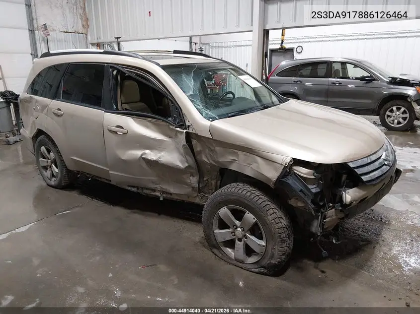 2008 Suzuki Xl7 Limited VIN: 2S3DA917886126464 Lot: 44914040