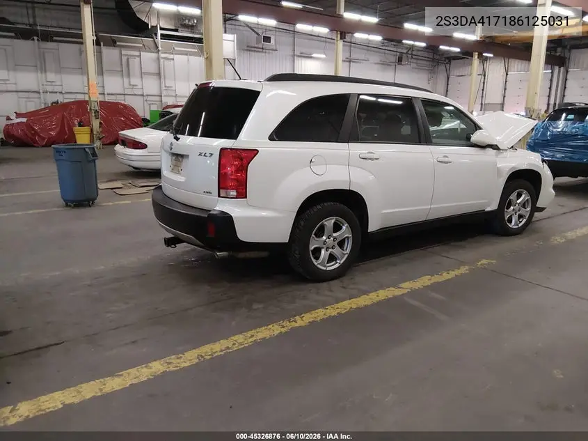 2008 Suzuki Xl7 Luxury VIN: 2S3DA417186125031 Lot: 45326876